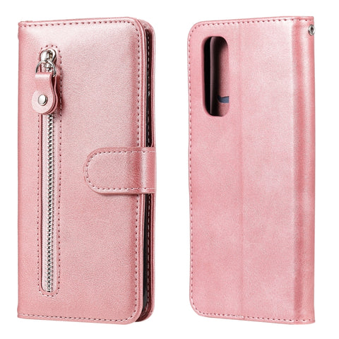 Fashion Calf Texture Zipper Horizontal Flip Leather Case with Holder & Card Slots & Wallet, For OPPO A9 (2020) / A5 (2020), For OPPO A52 / A72 / A92, For OPPO A53 / A53S / A32 / A33, For OPPO Realme 7 Pro, For OPPO Realme 7, For OPPO Realme C11        ...