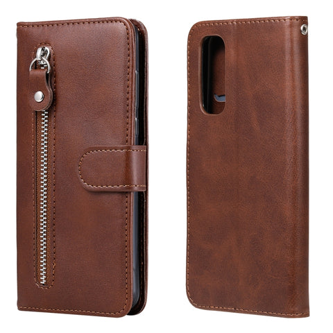 Fashion Calf Texture Zipper Horizontal Flip Leather Case with Holder & Card Slots & Wallet, For OPPO A9 (2020) / A5 (2020), For OPPO A52 / A72 / A92, For OPPO A53 / A53S / A32 / A33, For OPPO Realme 7 Pro, For OPPO Realme 7, For OPPO Realme C11        ...