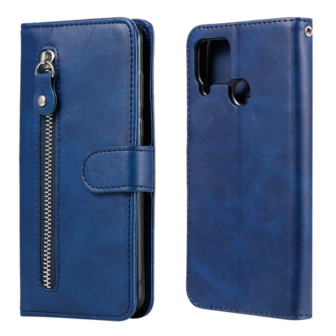 Fashion Calf Texture Zipper Horizontal Flip Leather Case with Holder & Card Slots & Wallet, For OPPO A9 (2020) / A5 (2020), For OPPO A52 / A72 / A92, For OPPO A53 / A53S / A32 / A33, For OPPO Realme 7 Pro, For OPPO Realme 7, For OPPO Realme C11        ...