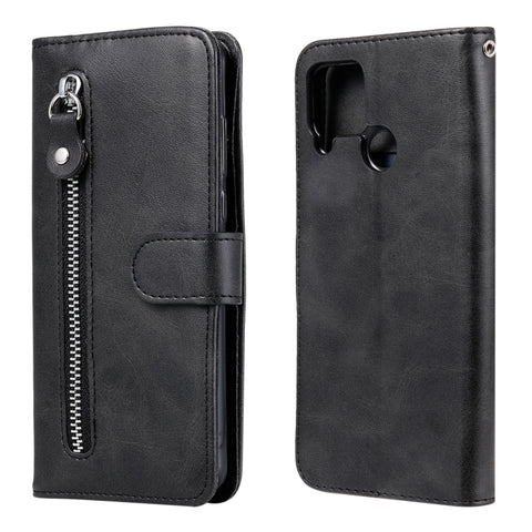 Fashion Calf Texture Zipper Horizontal Flip Leather Case with Holder & Card Slots & Wallet, For OPPO A9 (2020) / A5 (2020), For OPPO A52 / A72 / A92, For OPPO A53 / A53S / A32 / A33, For OPPO Realme 7 Pro, For OPPO Realme 7, For OPPO Realme C11        ...