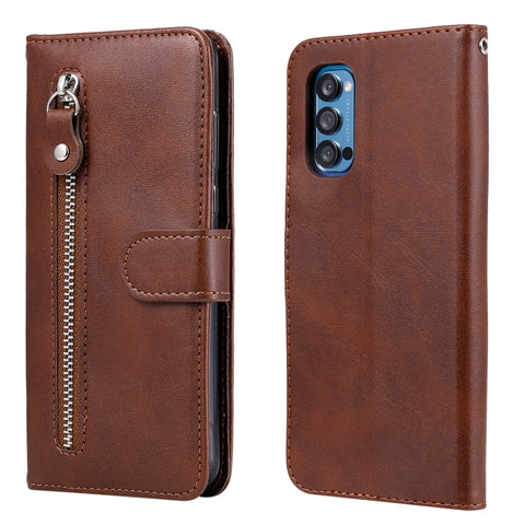 Fashion Calf Texture Zipper Horizontal Flip Leather Case with Holder & Card Slots & Wallet, For OPPO A9 (2020) / A5 (2020), For OPPO A52 / A72 / A92, For OPPO A53 / A53S / A32 / A33, For OPPO Realme 7 Pro, For OPPO Realme 7, For OPPO Realme C11        ...