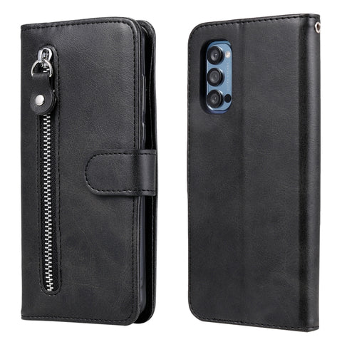Fashion Calf Texture Zipper Horizontal Flip Leather Case with Holder & Card Slots & Wallet, For OPPO A9 (2020) / A5 (2020), For OPPO A52 / A72 / A92, For OPPO A53 / A53S / A32 / A33, For OPPO Realme 7 Pro, For OPPO Realme 7, For OPPO Realme C11        ...