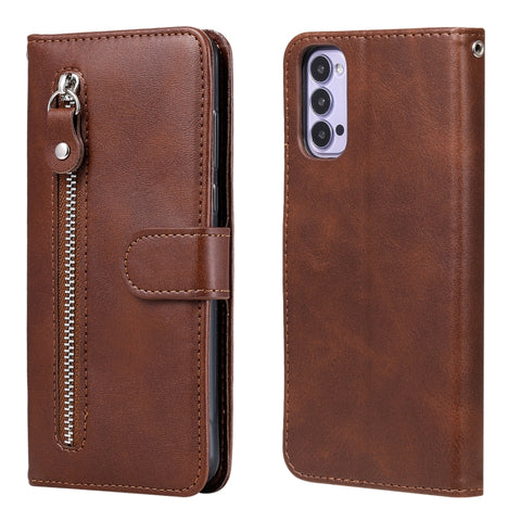 Fashion Calf Texture Zipper Horizontal Flip Leather Case with Holder & Card Slots & Wallet, For OPPO A9 (2020) / A5 (2020), For OPPO A52 / A72 / A92, For OPPO A53 / A53S / A32 / A33, For OPPO Realme 7 Pro, For OPPO Realme 7, For OPPO Realme C11        ...