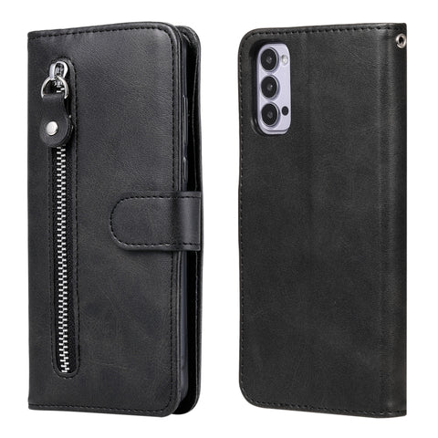 Fashion Calf Texture Zipper Horizontal Flip Leather Case with Holder & Card Slots & Wallet, For OPPO A9 (2020) / A5 (2020), For OPPO A52 / A72 / A92, For OPPO A53 / A53S / A32 / A33, For OPPO Realme 7 Pro, For OPPO Realme 7, For OPPO Realme C11        ...