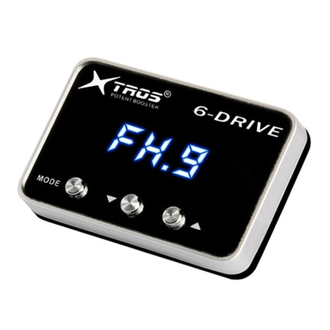 TROS TS-6Drive Potent Booster Electronic Throttle Controller, For Honda Acura MDX 2013-, For Honda Acura TLX 2014-, For Honda Acura RDX 2007-2012, For Honda Acura RDX 2013-, For Chrysler  200 2011-2014, For Chrysler 200 2015-, For Chrysler Aspen 2007-2...