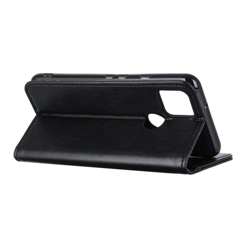 Magnetic Crazy Horse Texture Horizontal Flip Leather Case with Holder & Card Slots & Wallet, For OPPO A15, For Samsung Galaxy A02s 164