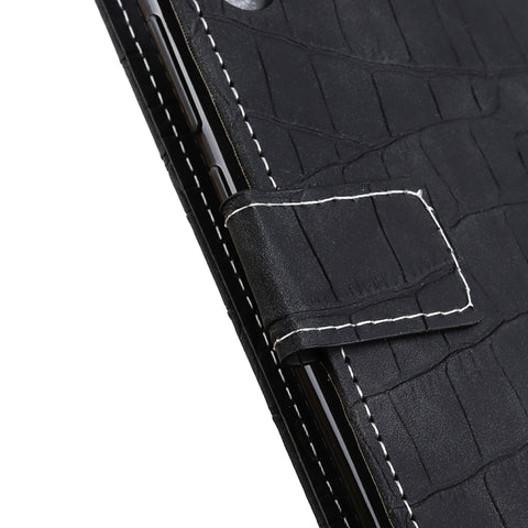 For Samsung Galaxy A02s Crocodile Texture Horizontal Flip Leather Case with Holder & Card Slots & Wallet, For Samsung Galaxy A02s