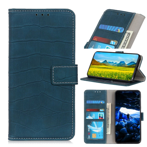 For Samsung Galaxy A02s Crocodile Texture Horizontal Flip Leather Case with Holder & Card Slots & Wallet, For Samsung Galaxy A02s