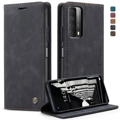 CaseMe-013 Multifunctional Retro Frosted Horizontal Flip Leather Case with Card Slot & Holder & Wallet, For OnePlus 8T, For Samsung Galaxy A21s, For Samsung Galaxy A42 5G, For Huawei P Smart 2021, For Xiaomi Mi 10T Lite 5G                              ...