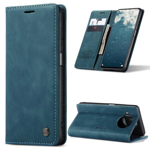 CaseMe-013 Multifunctional Retro Frosted Horizontal Flip Leather Case with Card Slot & Holder & Wallet, For OnePlus 8T, For Samsung Galaxy A21s, For Samsung Galaxy A42 5G, For Huawei P Smart 2021, For Xiaomi Mi 10T Lite 5G                              ...