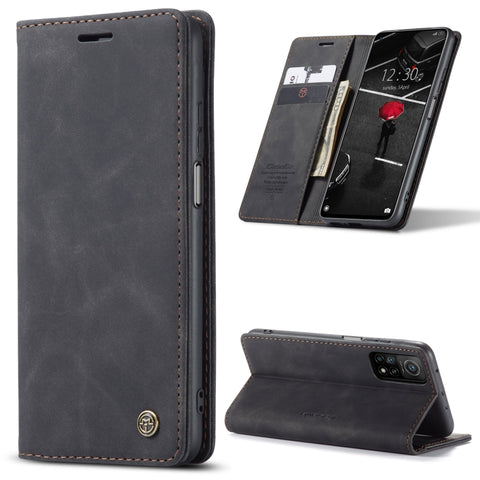 CaseMe-013 Multifunctional Retro Frosted Horizontal Flip Leather Case with Card Slot & Holder & Wallet, For OnePlus 8T, For Samsung Galaxy A21s, For Samsung Galaxy A42 5G, For Huawei P Smart 2021, For Xiaomi Mi 10T Lite 5G                              ...