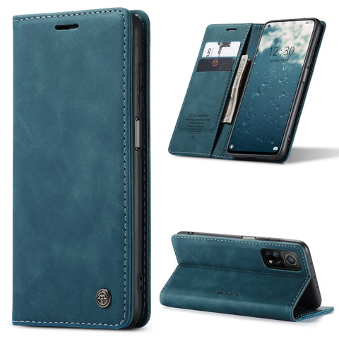 CaseMe-013 Multifunctional Retro Frosted Horizontal Flip Leather Case with Card Slot & Holder & Wallet, For OnePlus 8T, For Samsung Galaxy A21s, For Samsung Galaxy A42 5G, For Huawei P Smart 2021, For Xiaomi Mi 10T Lite 5G                              ...