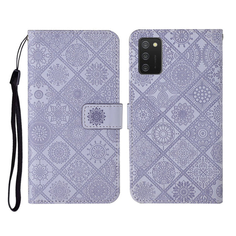 Ethnic Style Embossed Pattern Horizontal Flip Leather Case with Holder & Card Slots & Wallet & Lanyard, For Samsung Galaxy S21Ultra 5G, For Samsung Galaxy A02s (US Version)