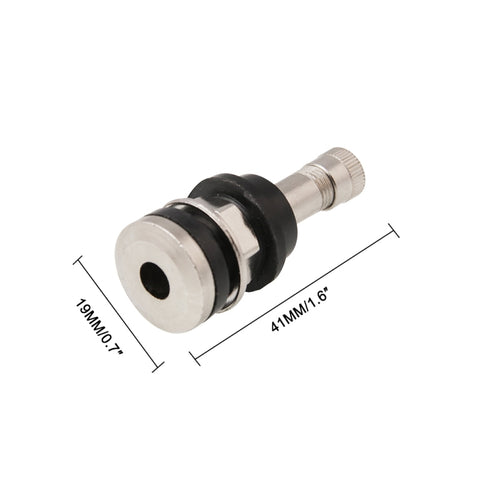 25 PCS Motorcycle TR416 Metal Stem Valve for 453 and 625 Valve Hole, LN077