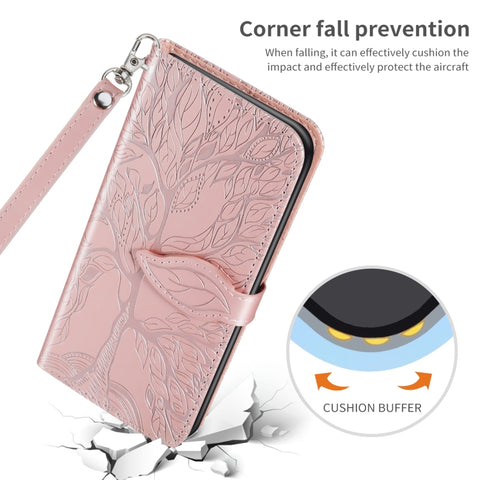 Life of Tree Embossing Pattern Horizontal Flip Leather Case with Holder & Card Slot & Wallet & Photo Frame & Lanyard, For Samsung Galaxy Note8, For Samsung Galaxy Note9, For Samsung Galaxy Note10, For Samsung Galaxy Note10+, For Samsung Galaxy Note20  ...