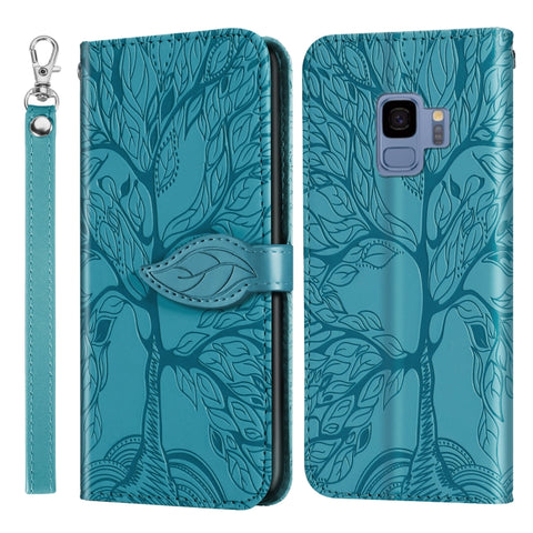 Life of Tree Embossing Pattern Horizontal Flip Leather Case with Holder & Card Slot & Wallet & Photo Frame & Lanyard, For Samsung Galaxy Note8, For Samsung Galaxy Note9, For Samsung Galaxy Note10, For Samsung Galaxy Note10+, For Samsung Galaxy Note20  ...