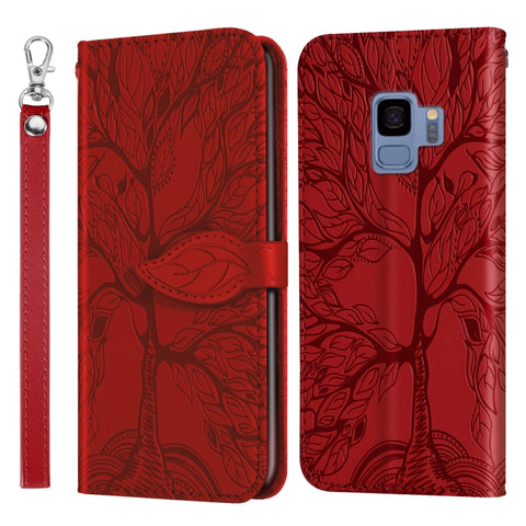 Life of Tree Embossing Pattern Horizontal Flip Leather Case with Holder & Card Slot & Wallet & Photo Frame & Lanyard, For Samsung Galaxy Note8, For Samsung Galaxy Note9, For Samsung Galaxy Note10, For Samsung Galaxy Note10+, For Samsung Galaxy Note20  ...