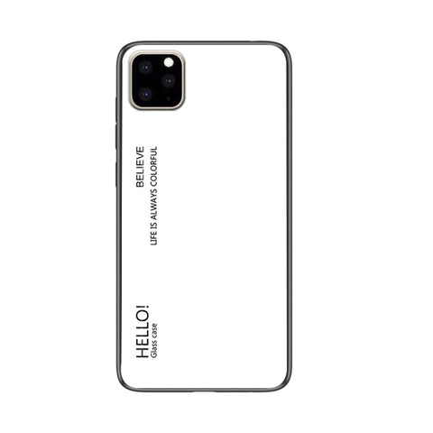 Gradient Color Glass Case, For iPhone 11 Pro, For iPhone 11 Pro Max, For iPhone 11