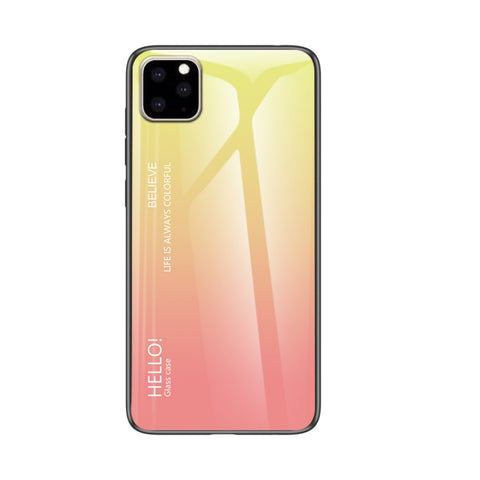 Gradient Color Glass Case, For iPhone 11 Pro, For iPhone 11 Pro Max, For iPhone 11