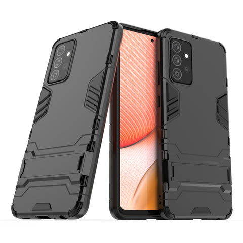 PC + TPU Shockproof Protective Case with Holder, For Huawei Nova 8 5G, For Huawei Nova 8 Pro 5G, For Samsung Galaxy A72 5G(US Version)