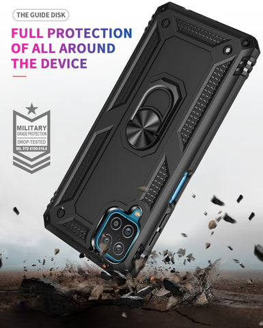 Shockproof TPU + PC Protective Case with 360 Degree Rotating Holder, For Samsung Galaxy A12 5G, For Motorola Moto G9 Power, For Xiaomi Mi 10T Lite 5G