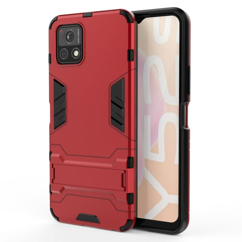 PC + TPU Shockproof Protective Case with Holder, For vivo Y52s 5G, For Xiaomi Mi 11, For Samsung Galaxy A02s(EU Edition)