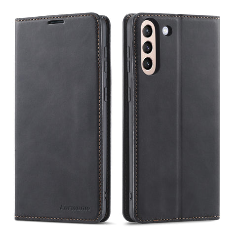 Forwenw Dream Series Oil Edge Strong Magnetism Horizontal Flip Leather Case with Holder & Card Slots & Wallet & Photo Frame, For Samsung Galaxy S21 5G, For Samsung Galaxy S21+ 5G, For Samsung Galaxy S21 Ultra 5G, For Xiaomi Mi 10T Lite                 ...