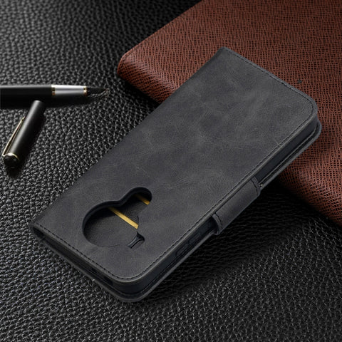Retro Lambskin Texture Pure Color Horizontal Flip PU Leather Case with Holder & Card Slots & Wallet & Lanyard, For Nokia 5.4, For Samsung Galaxy A02s (EU Version)