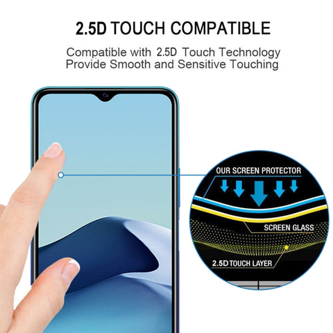 Full Glue Full Screen Tempered Glass Film, For vivo Y20A (1 PCS), For Samsung Galaxy A02 (1 PCS), For OPPO Reno5 K  (1 PCS), For Xiaomi Redmi K40 (1 PCS ), For Motorola Moto G9 Power (1 PC), For OPPO A55 5G (1 PCS), For vivo Y31s 5G (1 PCS)            ...