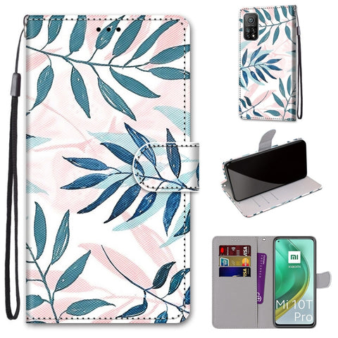 Coloured Drawing Cross Texture Horizontal Flip PU Leather Case with Holder & Card Slots & Wallet & Lanyard, For Xiaomi Mi 10T Lite, For Xiaomi Mi 10T Pro / 10T / K30s