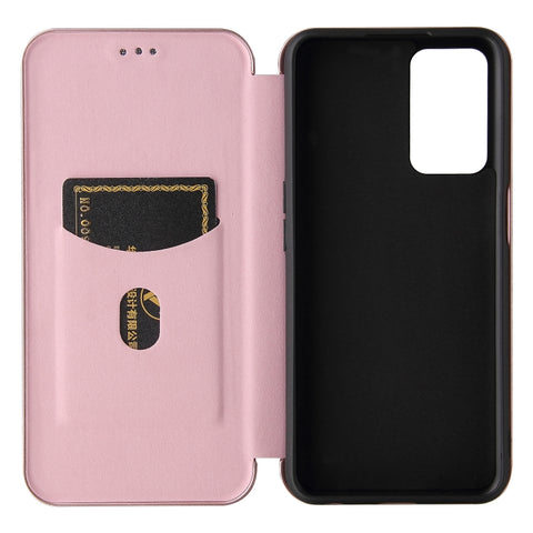 Carbon Fiber Texture Magnetic Horizontal Flip TPU + PC + PU Leather Case with Card Slot, For OPPO A55 5G, For Motorola Moto E7 Power, For Google Pixel 5a 5G, For Samsung Galaxy A02 / M02, For OPPO A93 5G