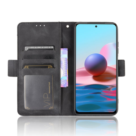 Skin Feel Calf Pattern Horizontal Flip Leather Case with Holder & Card Slots & Photo Frame, For Xiaomi Redmi Note 10 4G / Note 10S, For Xiaomi Redmi Note 10 Pro / Note 10 Pro Max, For Ulefone Note 11P, For Samsung Galaxy A32 4G, For Sony Xperia 1 III  ...