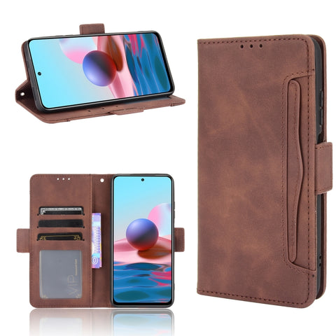 Skin Feel Calf Pattern Horizontal Flip Leather Case with Holder & Card Slots & Photo Frame, For Xiaomi Redmi Note 10 4G / Note 10S, For Xiaomi Redmi Note 10 Pro / Note 10 Pro Max, For Ulefone Note 11P, For Samsung Galaxy A32 4G, For Sony Xperia 1 III  ...