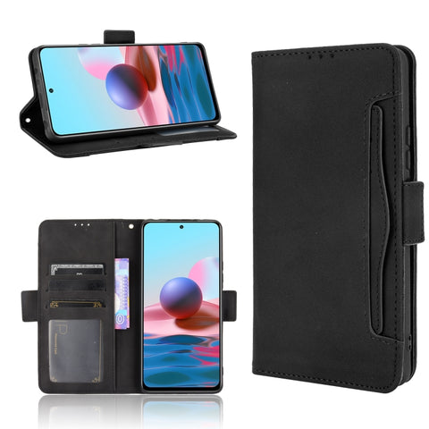 Skin Feel Calf Pattern Horizontal Flip Leather Case with Holder & Card Slots & Photo Frame, For Xiaomi Redmi Note 10 4G / Note 10S, For Xiaomi Redmi Note 10 Pro / Note 10 Pro Max, For Ulefone Note 11P, For Samsung Galaxy A32 4G, For Sony Xperia 1 III  ...