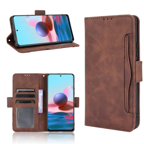 Skin Feel Calf Pattern Horizontal Flip Leather Case with Holder & Card Slots & Photo Frame, For Xiaomi Redmi Note 10 4G / Note 10S, For Xiaomi Redmi Note 10 Pro / Note 10 Pro Max, For Ulefone Note 11P, For Samsung Galaxy A32 4G, For Sony Xperia 1 III  ...