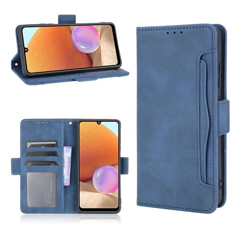 Skin Feel Calf Pattern Horizontal Flip Leather Case with Holder & Card Slots & Photo Frame, For Xiaomi Redmi Note 10 4G / Note 10S, For Xiaomi Redmi Note 10 Pro / Note 10 Pro Max, For Ulefone Note 11P, For Samsung Galaxy A32 4G, For Sony Xperia 1 III  ...