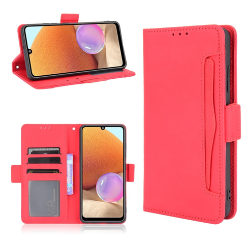 Skin Feel Calf Pattern Horizontal Flip Leather Case with Holder & Card Slots & Photo Frame, For Xiaomi Redmi Note 10 4G / Note 10S, For Xiaomi Redmi Note 10 Pro / Note 10 Pro Max, For Ulefone Note 11P, For Samsung Galaxy A32 4G, For Sony Xperia 1 III  ...