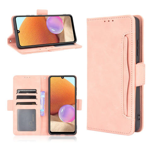 Skin Feel Calf Pattern Horizontal Flip Leather Case with Holder & Card Slots & Photo Frame, For Xiaomi Redmi Note 10 4G / Note 10S, For Xiaomi Redmi Note 10 Pro / Note 10 Pro Max, For Ulefone Note 11P, For Samsung Galaxy A32 4G, For Sony Xperia 1 III  ...