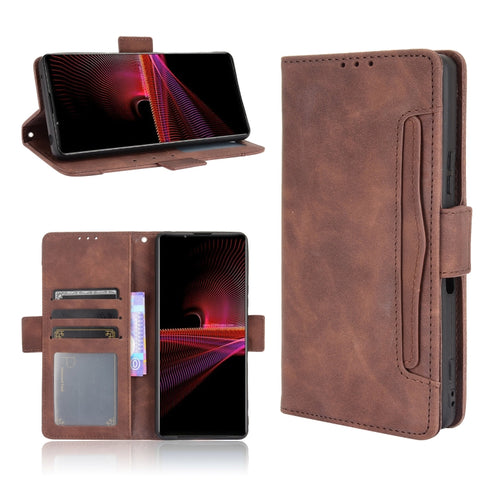 Skin Feel Calf Pattern Horizontal Flip Leather Case with Holder & Card Slots & Photo Frame, For Xiaomi Redmi Note 10 4G / Note 10S, For Xiaomi Redmi Note 10 Pro / Note 10 Pro Max, For Ulefone Note 11P, For Samsung Galaxy A32 4G, For Sony Xperia 1 III  ...