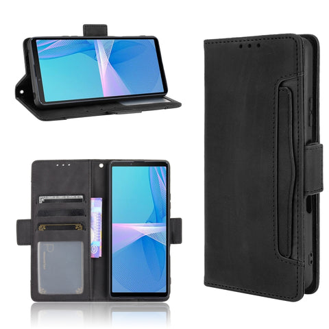 Skin Feel Calf Pattern Horizontal Flip Leather Case with Holder & Card Slots & Photo Frame, For Xiaomi Redmi Note 10 4G / Note 10S, For Xiaomi Redmi Note 10 Pro / Note 10 Pro Max, For Ulefone Note 11P, For Samsung Galaxy A32 4G, For Sony Xperia 1 III  ...