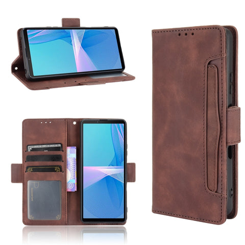 Skin Feel Calf Pattern Horizontal Flip Leather Case with Holder & Card Slots & Photo Frame, For Xiaomi Redmi Note 10 4G / Note 10S, For Xiaomi Redmi Note 10 Pro / Note 10 Pro Max, For Ulefone Note 11P, For Samsung Galaxy A32 4G, For Sony Xperia 1 III  ...