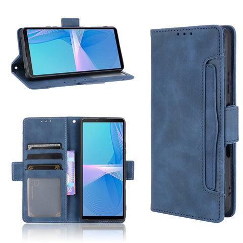 Skin Feel Calf Pattern Horizontal Flip Leather Case with Holder & Card Slots & Photo Frame, For Xiaomi Redmi Note 10 4G / Note 10S, For Xiaomi Redmi Note 10 Pro / Note 10 Pro Max, For Ulefone Note 11P, For Samsung Galaxy A32 4G, For Sony Xperia 1 III  ...