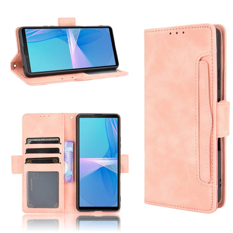Skin Feel Calf Pattern Horizontal Flip Leather Case with Holder & Card Slots & Photo Frame, For Xiaomi Redmi Note 10 4G / Note 10S, For Xiaomi Redmi Note 10 Pro / Note 10 Pro Max, For Ulefone Note 11P, For Samsung Galaxy A32 4G, For Sony Xperia 1 III  ...