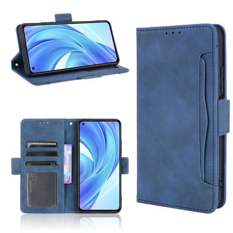 Skin Feel Calf Pattern Horizontal Flip Leather Case with Holder & Card Slots & Photo Frame, For Xiaomi Redmi Note 10 4G / Note 10S, For Xiaomi Redmi Note 10 Pro / Note 10 Pro Max, For Ulefone Note 11P, For Samsung Galaxy A32 4G, For Sony Xperia 1 III  ...