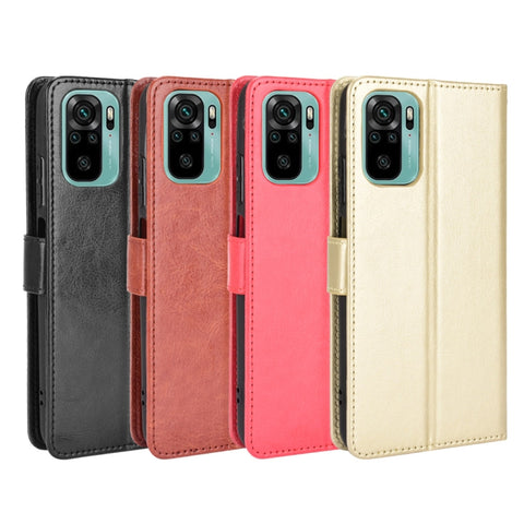 Retro Crazy Horse Texture Horizontal Flip Leather Case with Holder & Card Slots & Photo Frame, For Xiaomi Redmi Note 10 4G / Note 10S, For Xiaomi Redmi Note 10 Pro / Note 10 Pro Max, For Xiaomi Mi 11 Lite 4G, For Xiaomi MI 11 Lite 5G, For Xiaomi Mi 11 ...