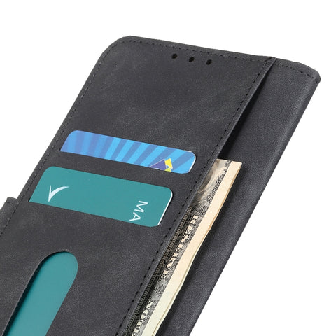 KHAZNEH Retro Texture PU + TPU Horizontal Flip Leather Case with Holder & Card Slots & Wallet, For Samsung Galaxy S21 FE
