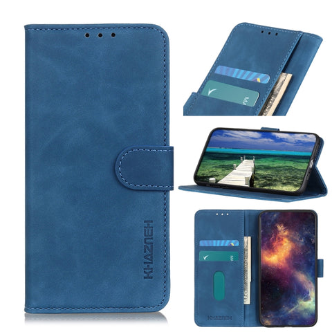 KHAZNEH Retro Texture PU + TPU Horizontal Flip Leather Case with Holder & Card Slots & Wallet, For Samsung Galaxy S21 FE
