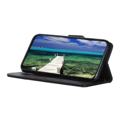 KHAZNEH Cowhide Texture Horizontal Flip Leather Case with Holder & Card Slots & Wallet, For Samsung Galaxy S21 FE