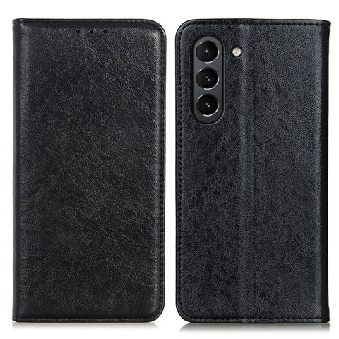 Magnetic Crazy Horse Texture Horizontal Flip Leather Case with Holder & Card Slots & Wallet, For Samsung Galaxy S21 FE