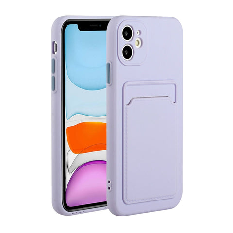 Card Slot Design Shockproof TPU Protective Case, For iPhone 11 Pro Max, For iPhone 12 mini, For iPhone 12, For iPhone 12 Pro